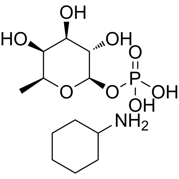 β-L-Fucopyranosyl phosphate cyclohexanamine 40591-57-9